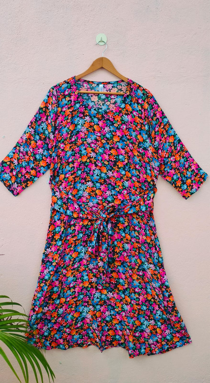 Multicolor Floral Dress