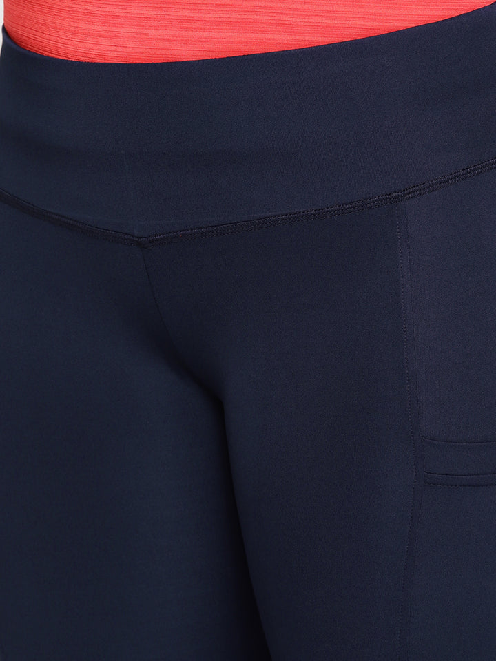 NAVY TRACKS WITH SIDE POCKETS