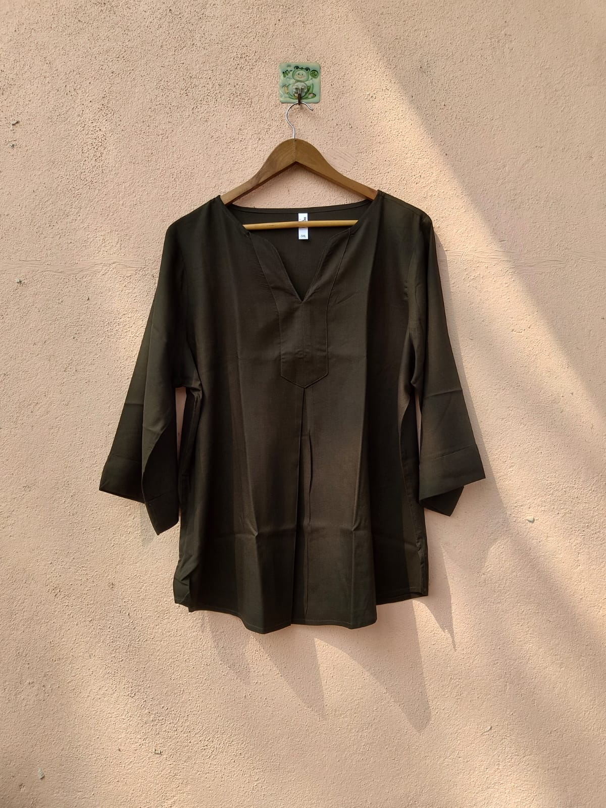 Olive Full Sleeves Top