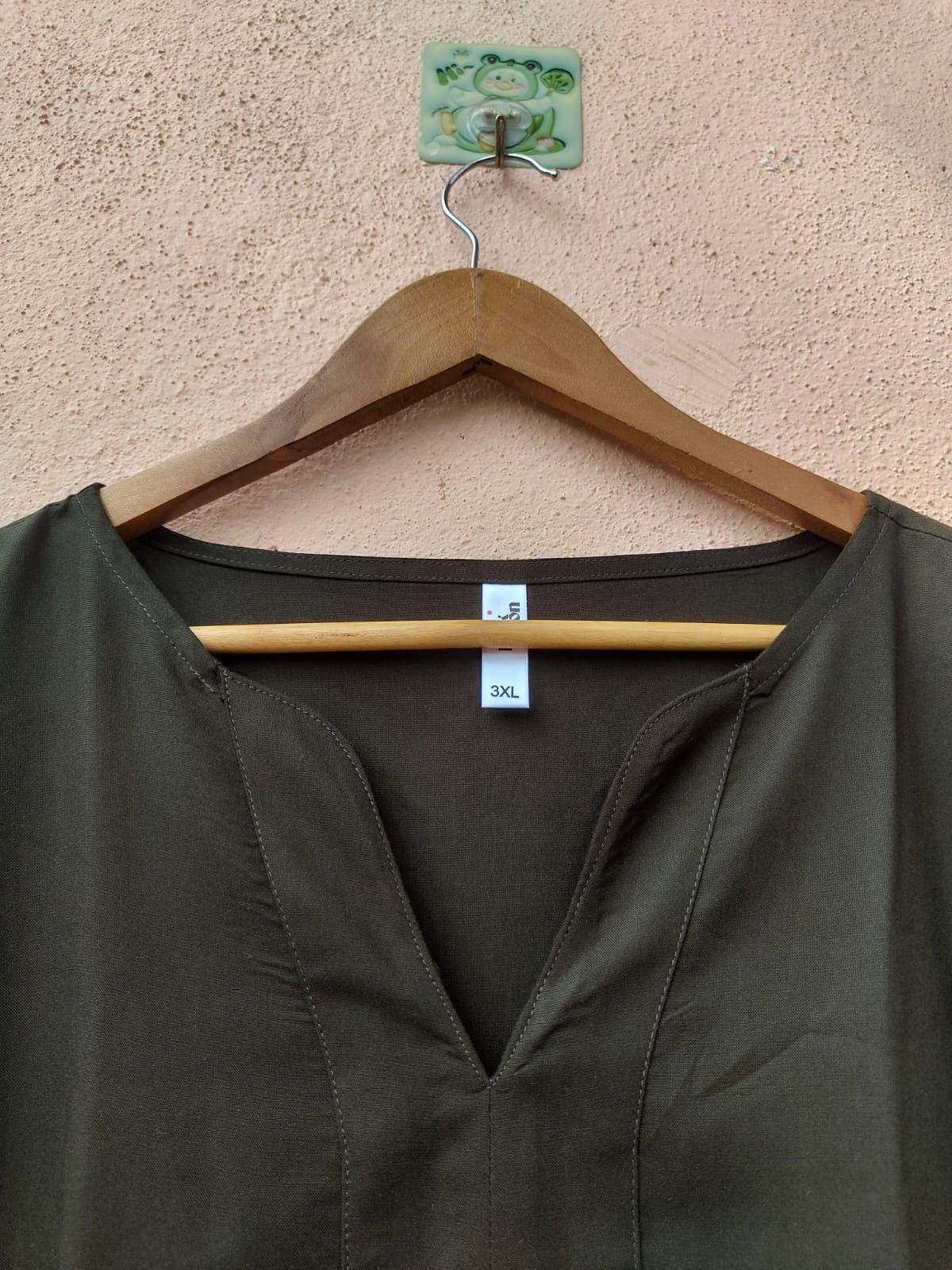 Olive Full Sleeves Top1
