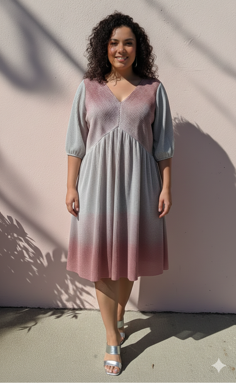Ombre Short Dress