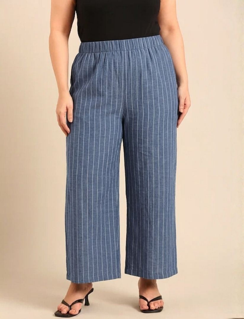 Blue Stripe Palazzo