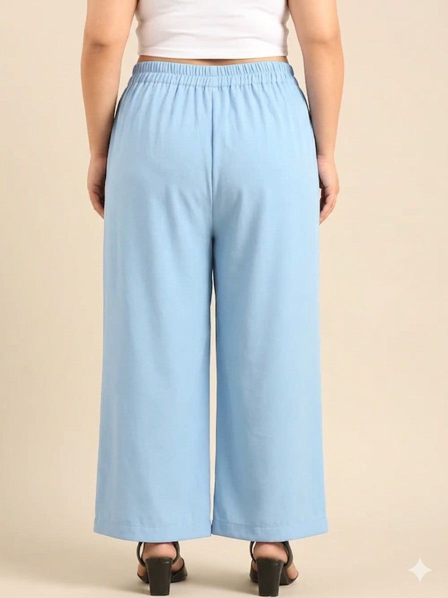 Light Blue Korean Pants
