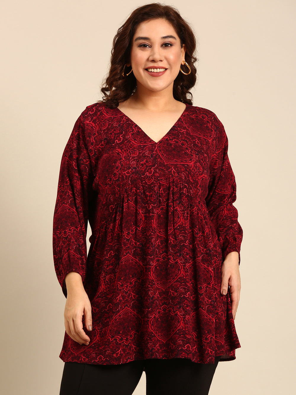 Paisley Print Alia Cut Tunic1