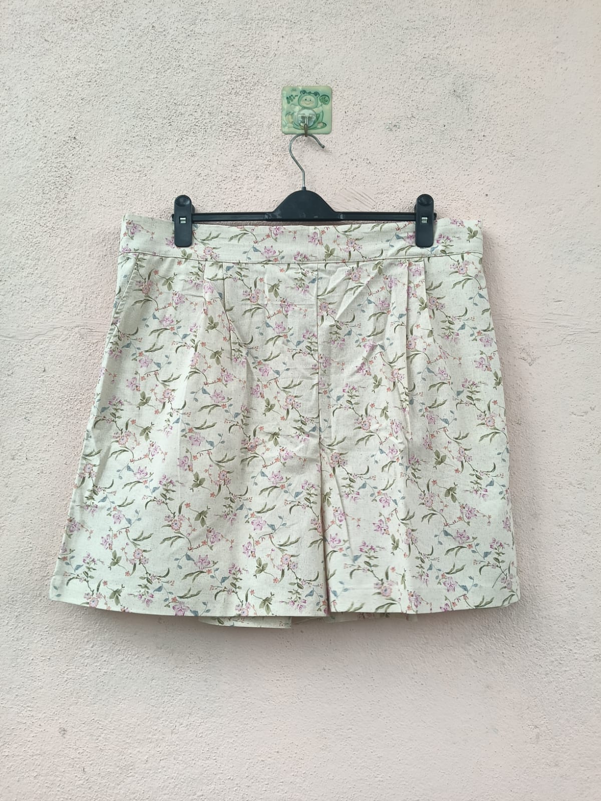 Pastel Floral A-Line Shorts