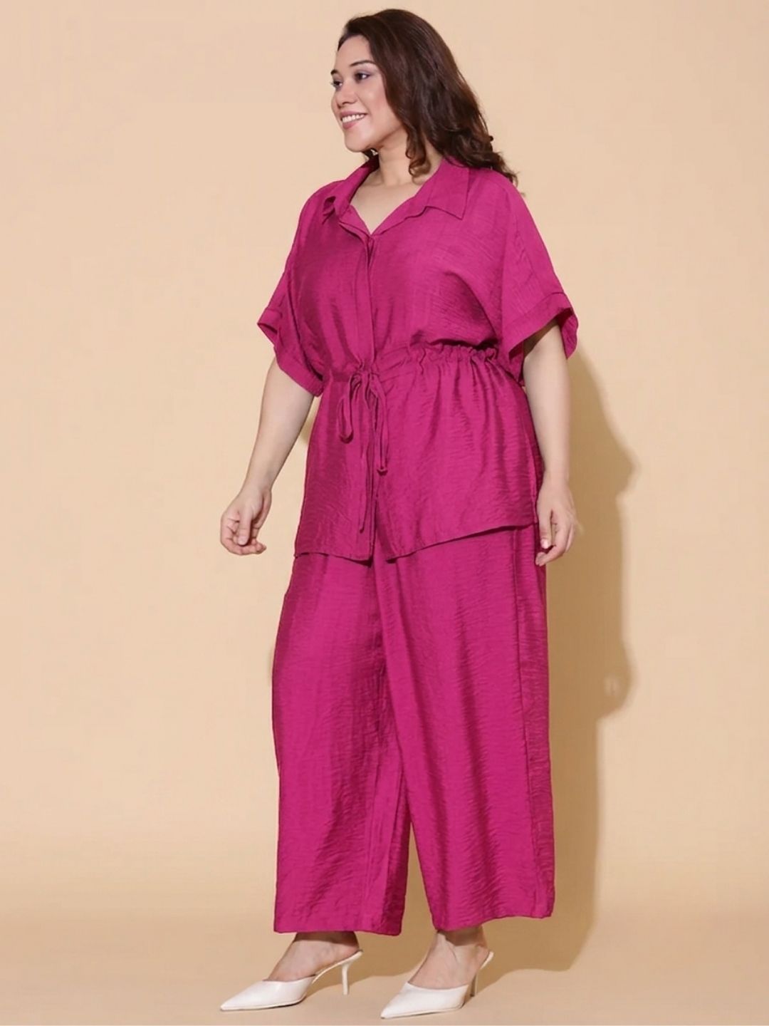 Pink String Co-ord Set (2 Piece)