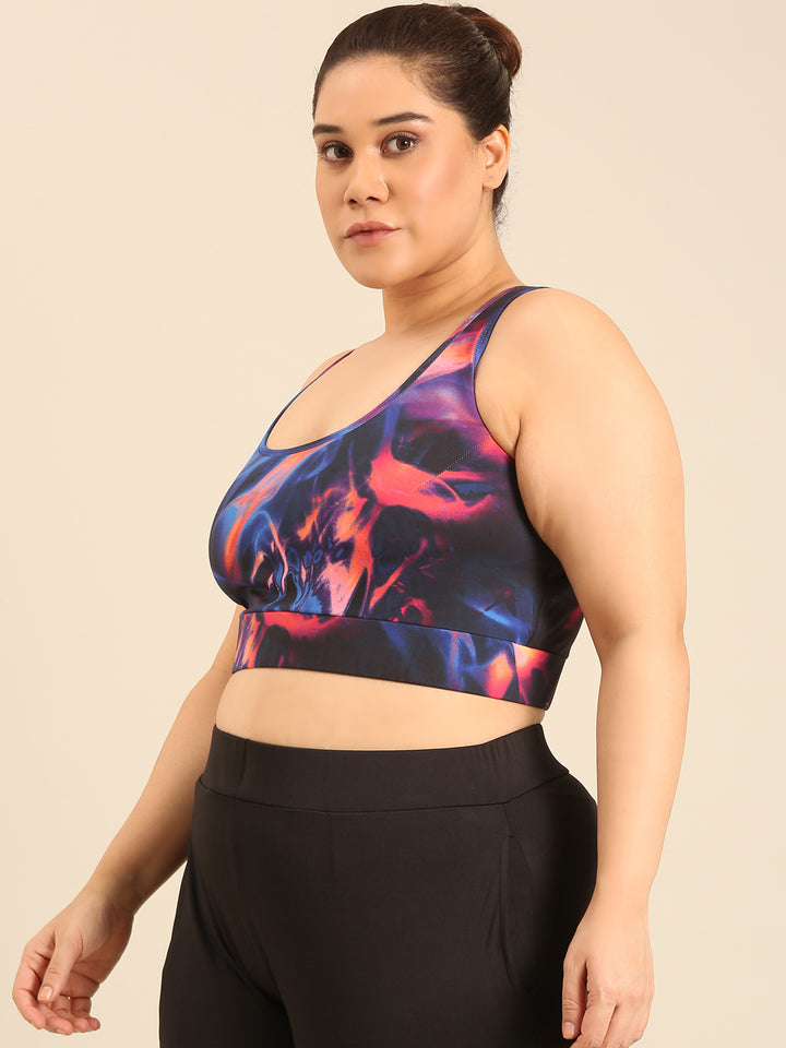 Multi Color Sports Bra