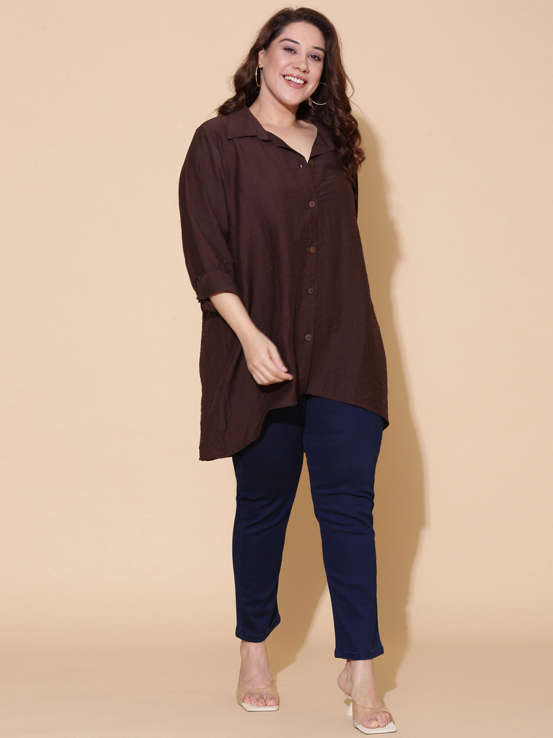 Coffee Brown Co-ord Set (2 Piece)