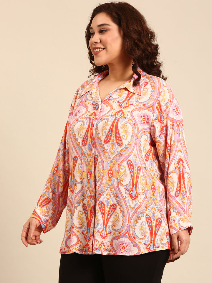 Ethnic Printed Shirt