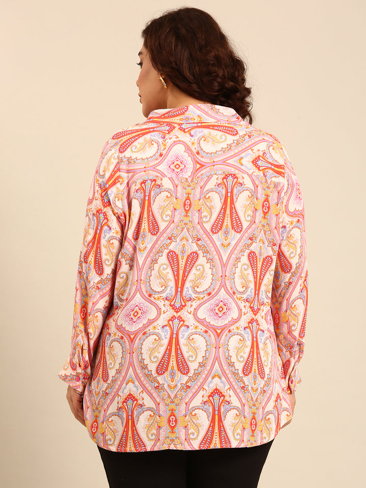 Ethnic Printed Shirt