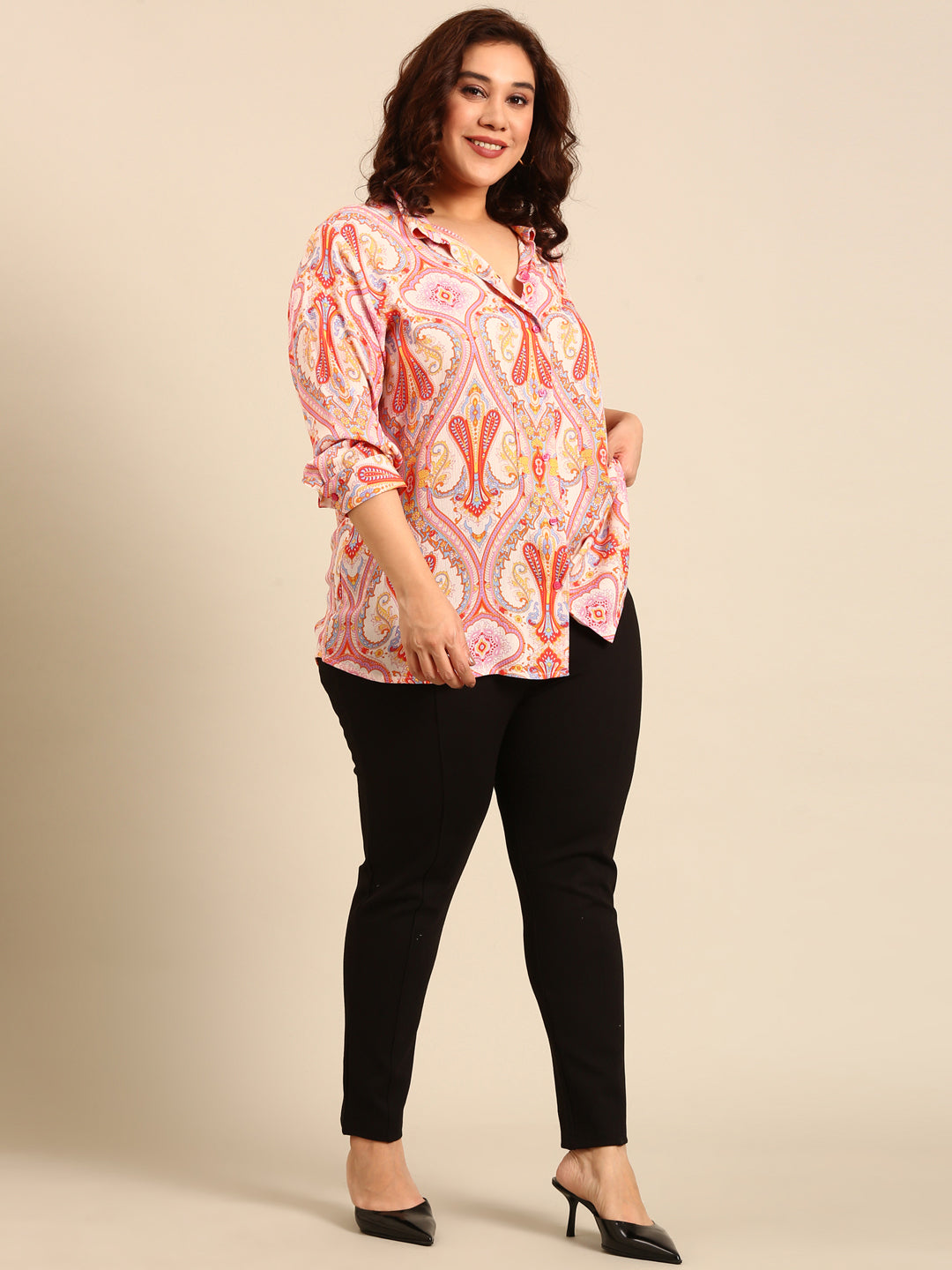 Ethnic Printed Shirt