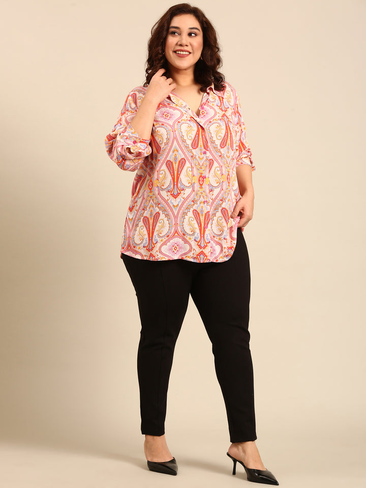 Ethnic Printed Shirt