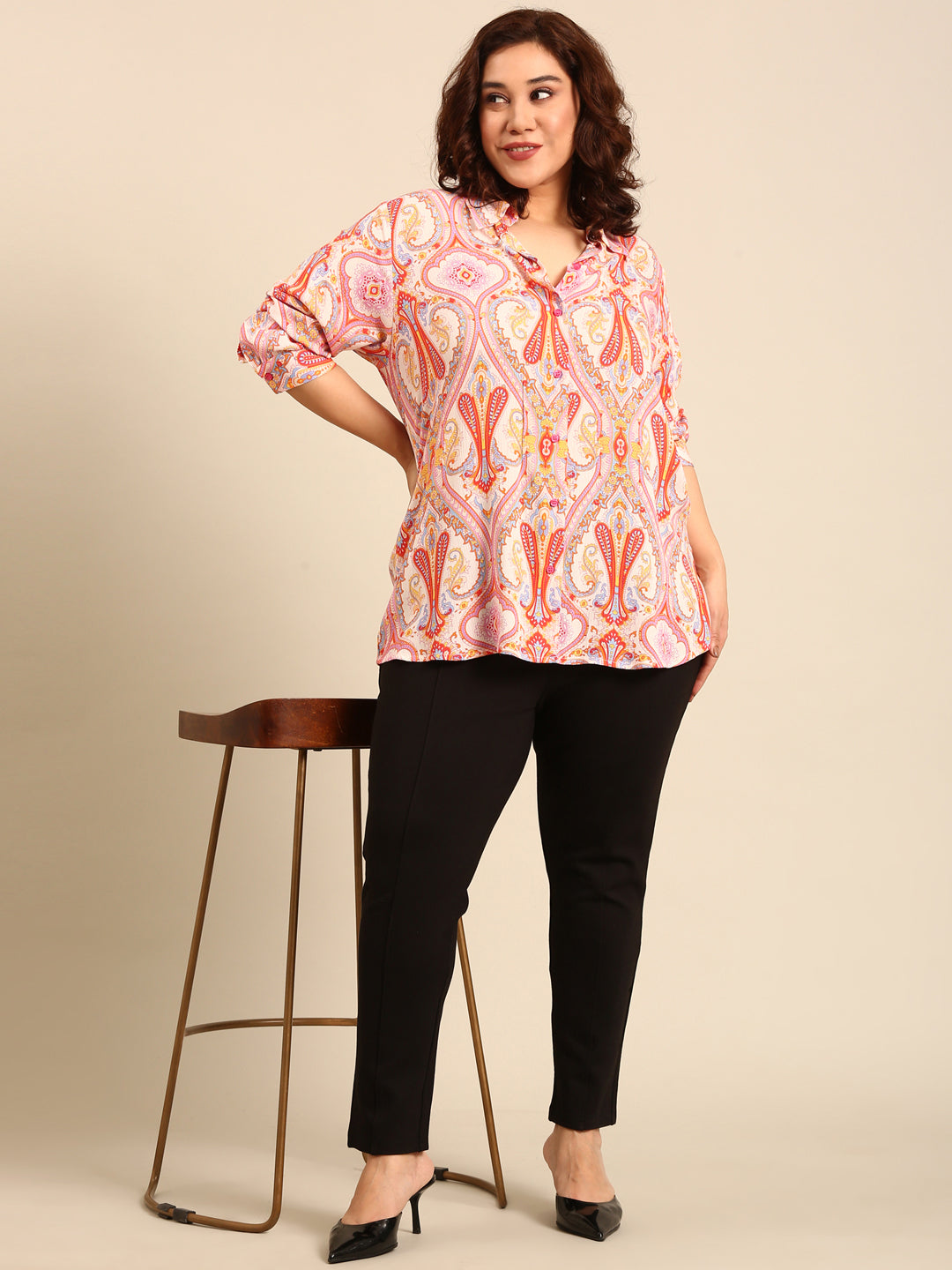 Ethnic Printed Shirt