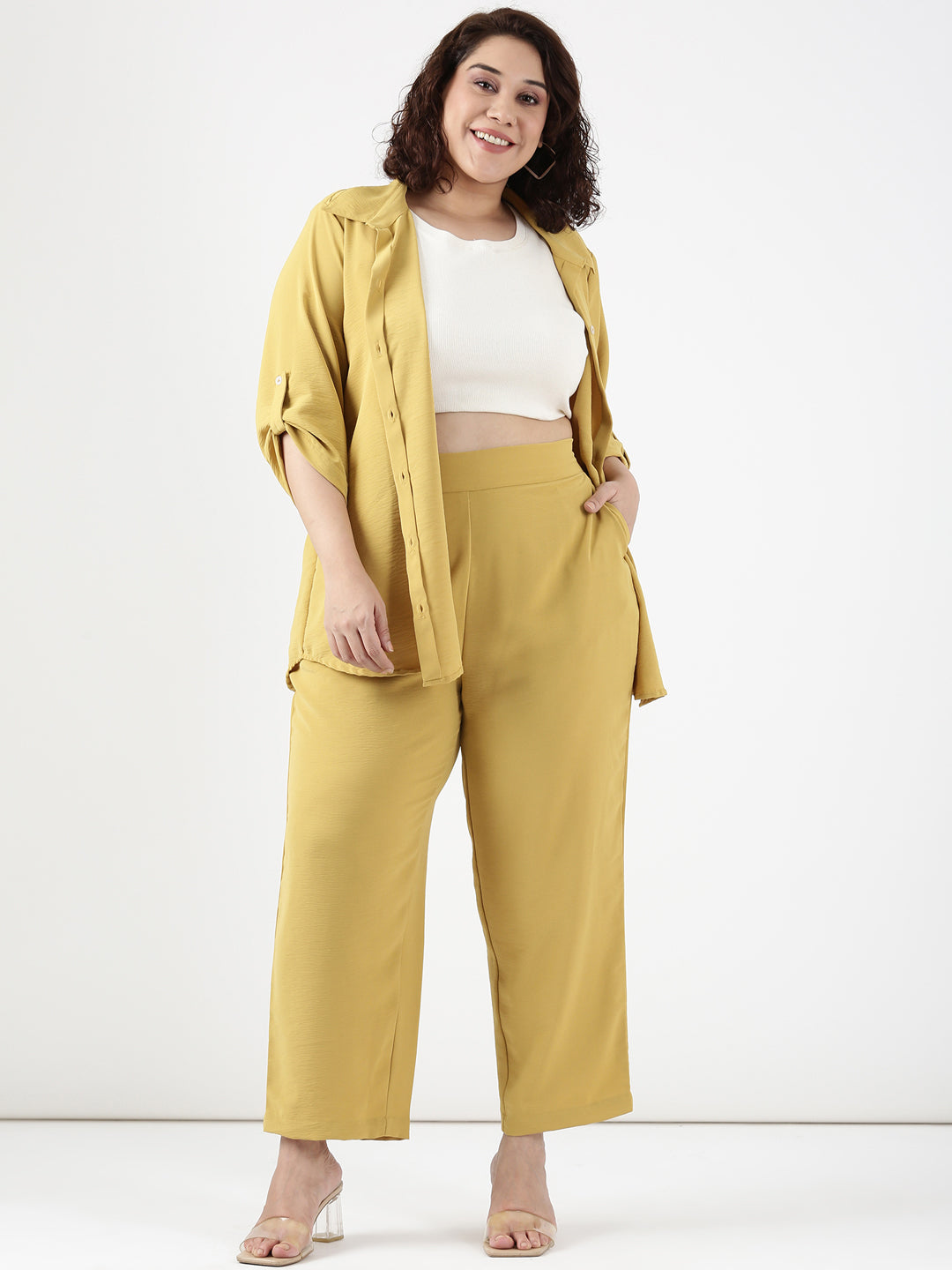 Ochre Co-Ord Set (2 Piece)