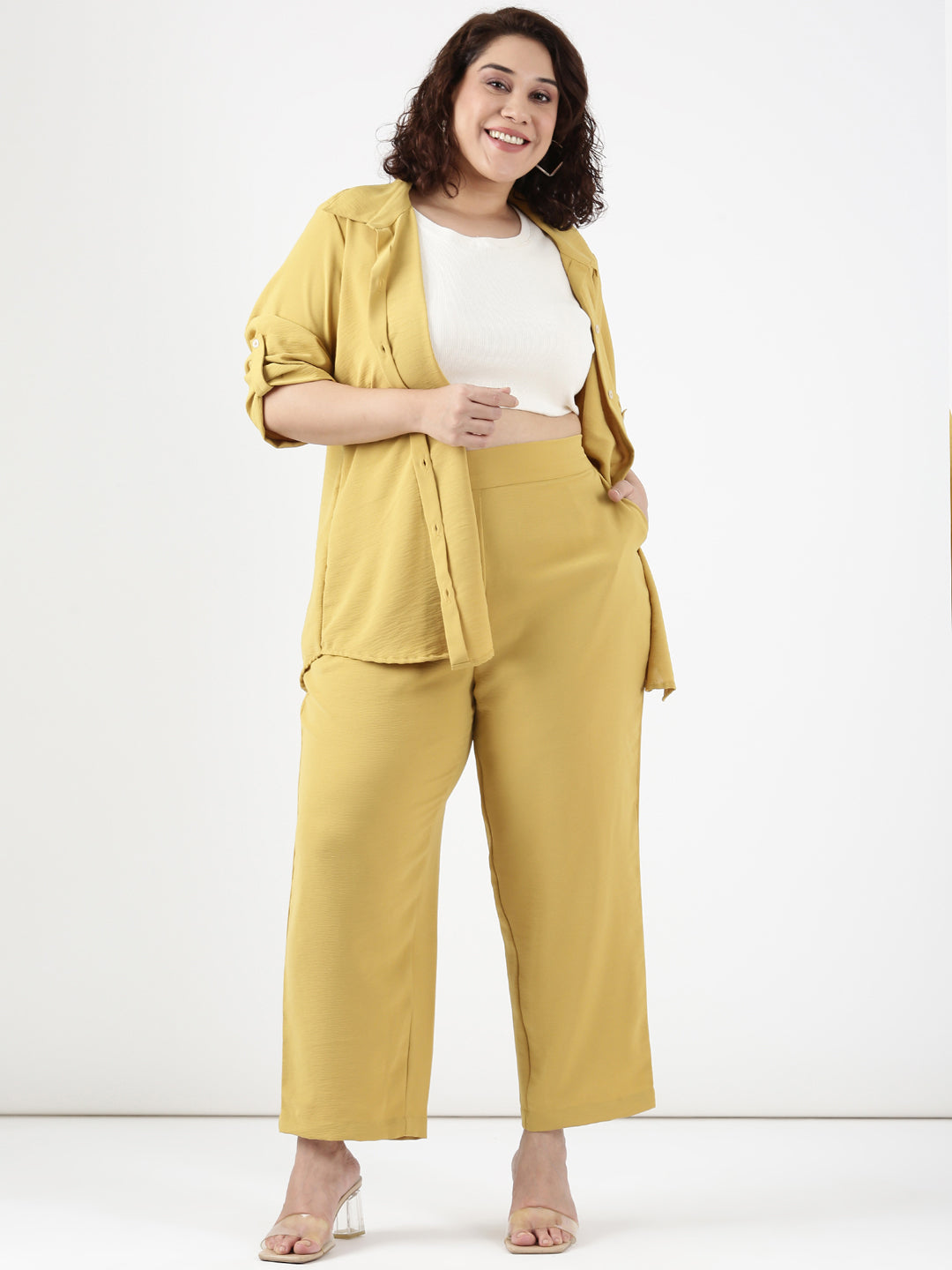 Ochre Co-Ord Set (2 Piece)