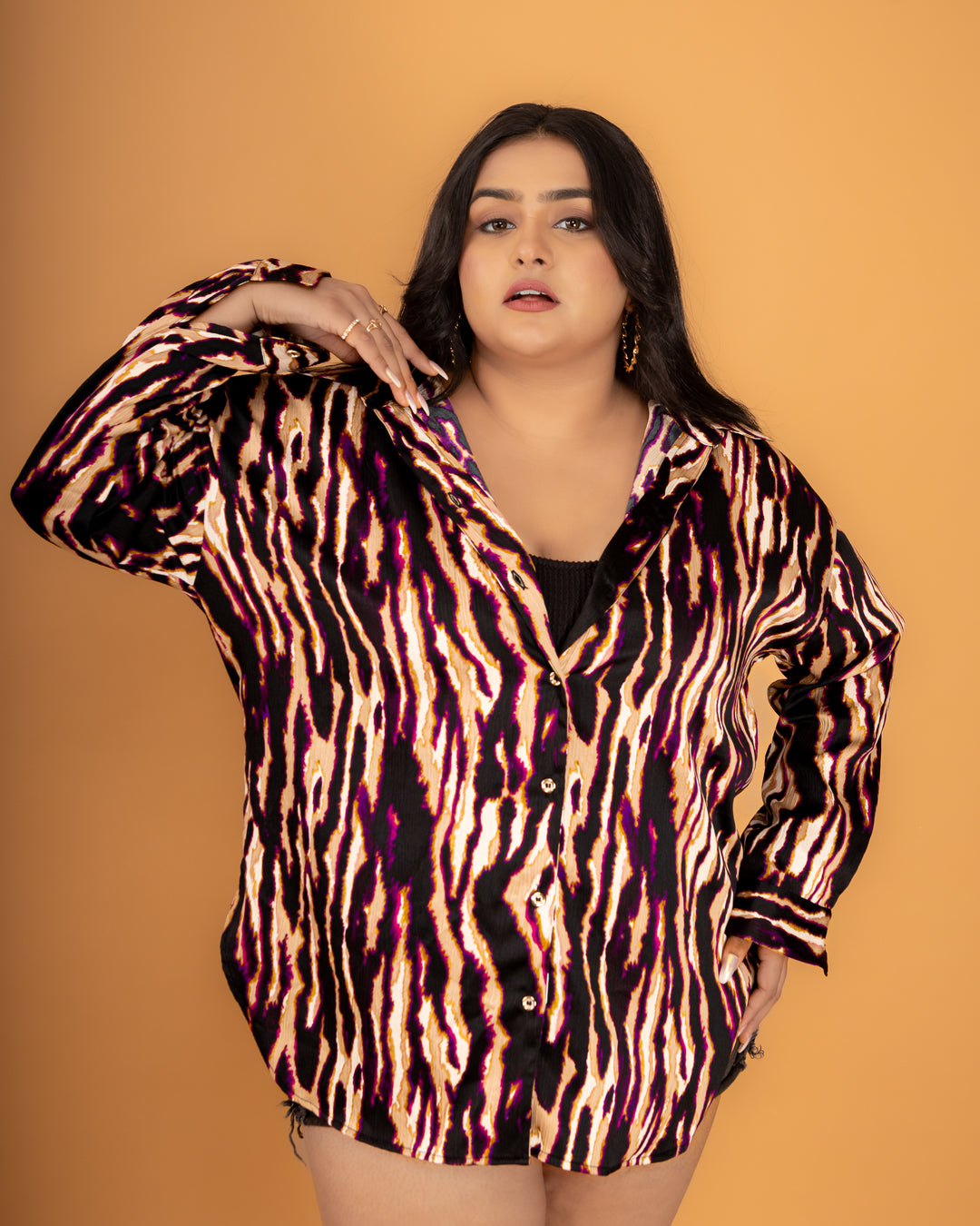 Purple Haze Oversized Shirt