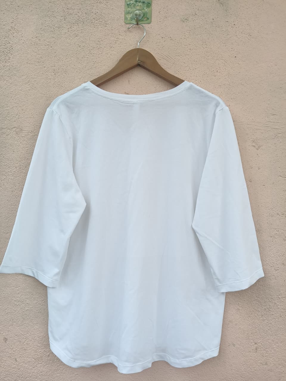 Solid White T-Shirt