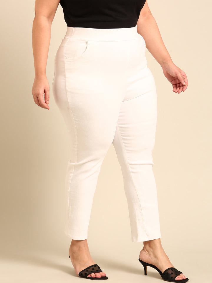 White High Stretch Jeans