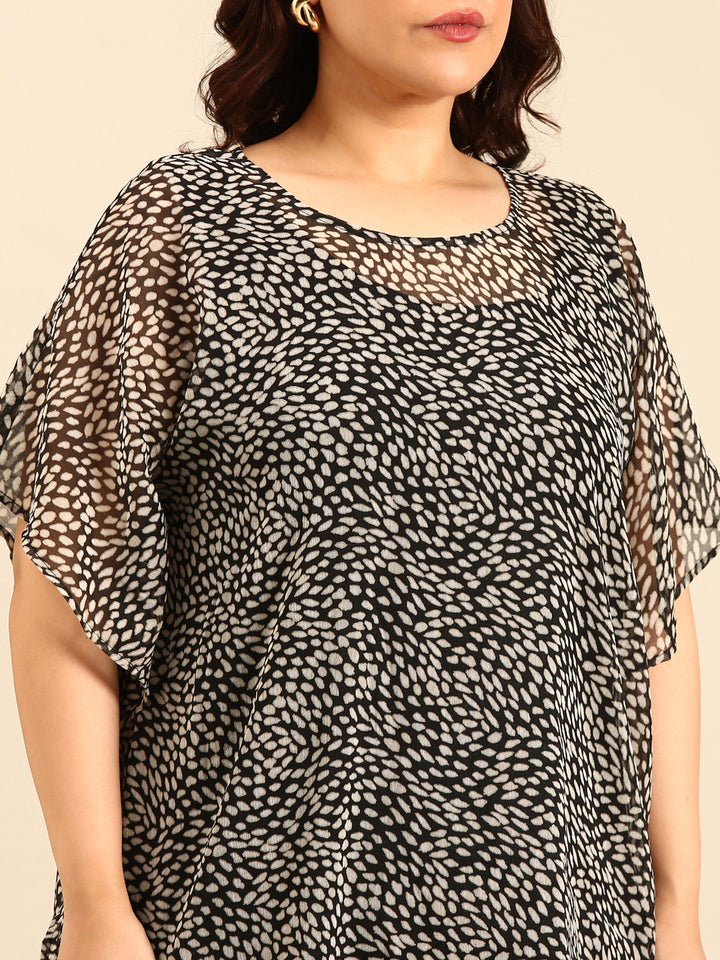 Chiffon Kaftan Top