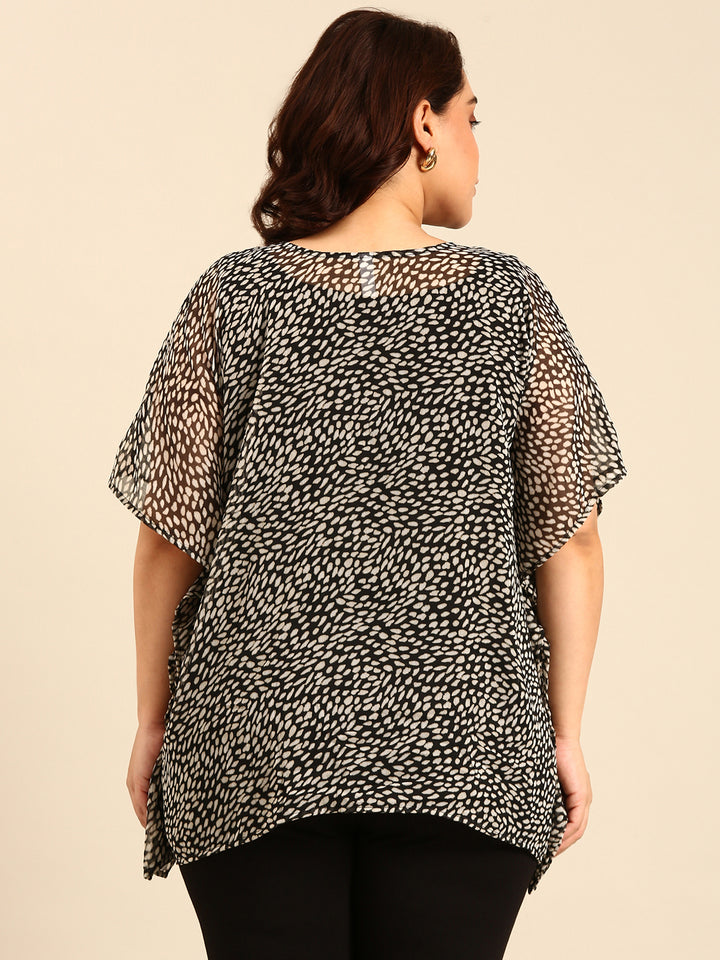 Chiffon Kaftan Top