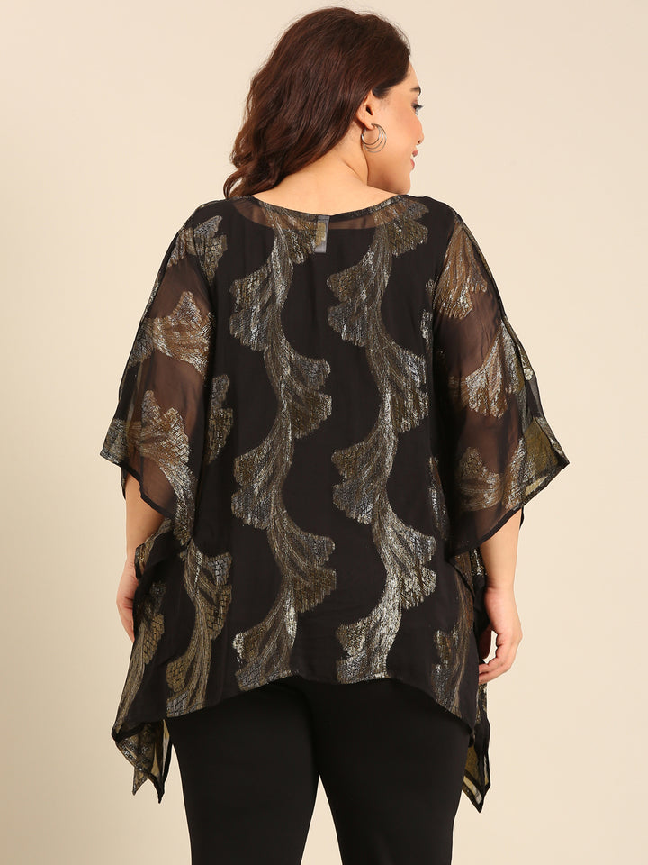 Lurex Kaftan Top