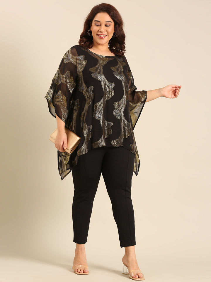 Lurex Kaftan Top