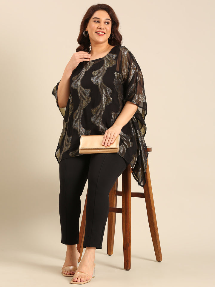 Lurex Kaftan Top