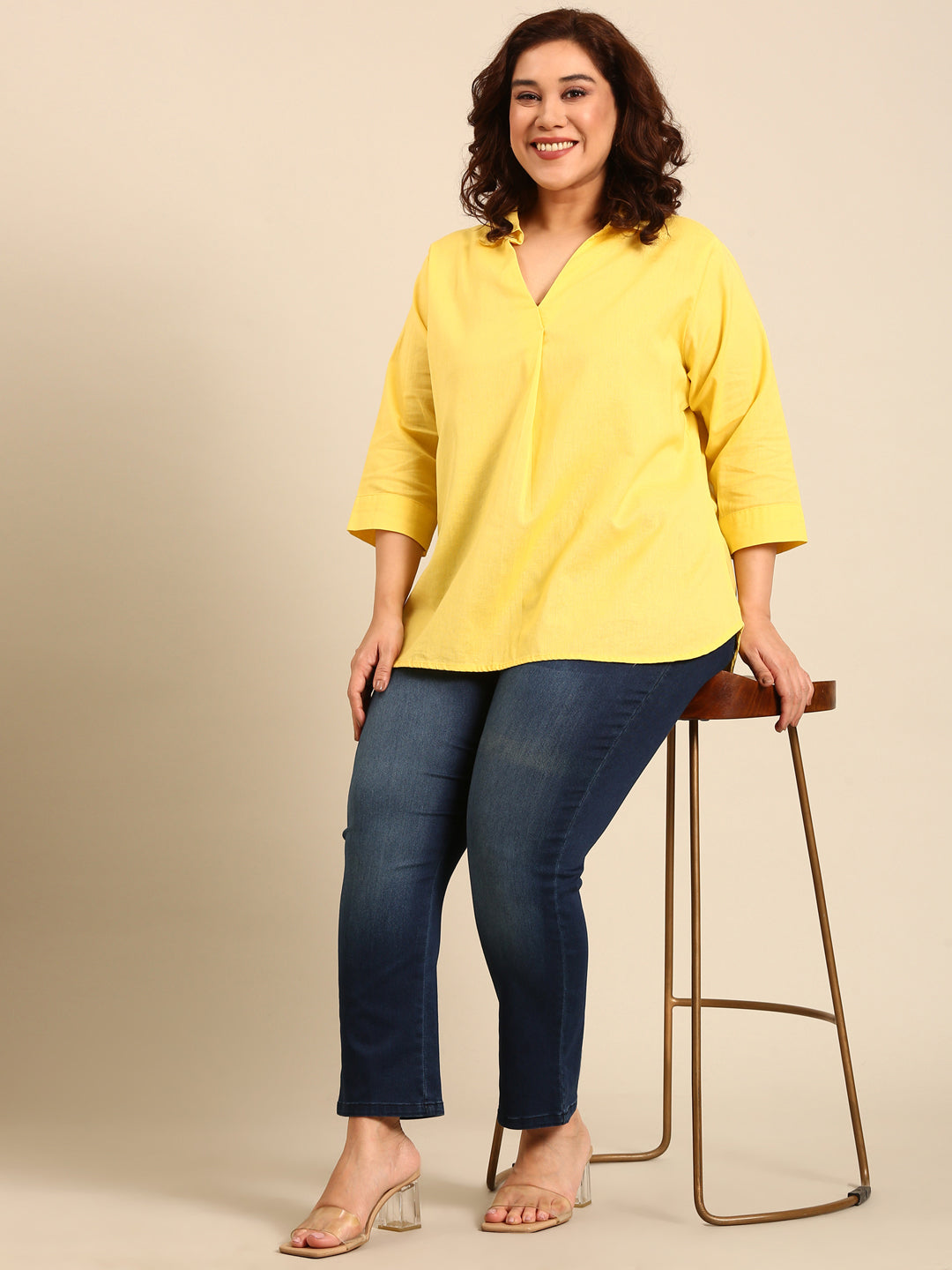 Basic Formal Linen Top