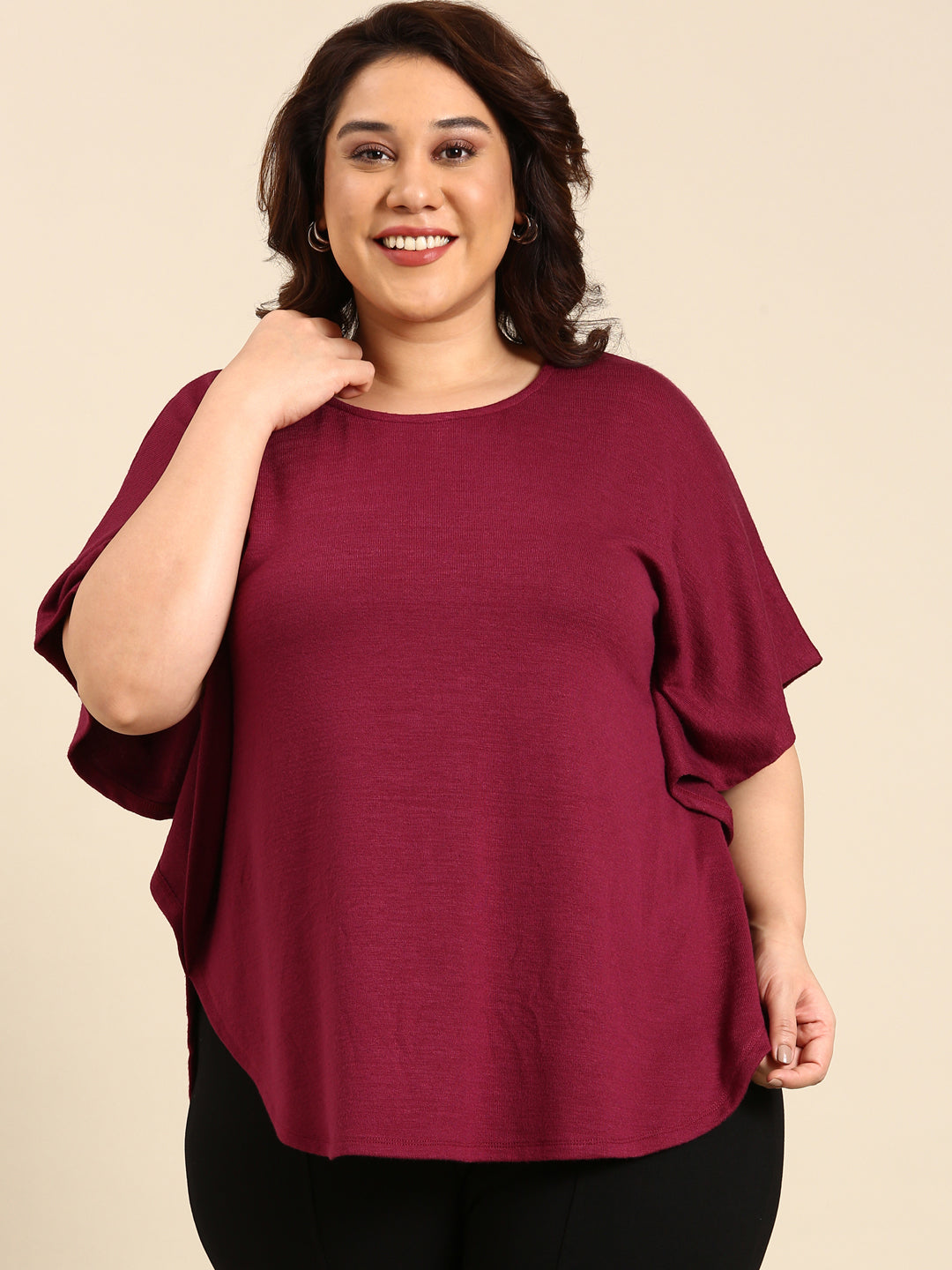 PINK KAFTAN TOP