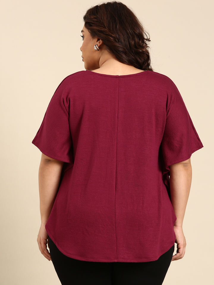 PINK KAFTAN TOP