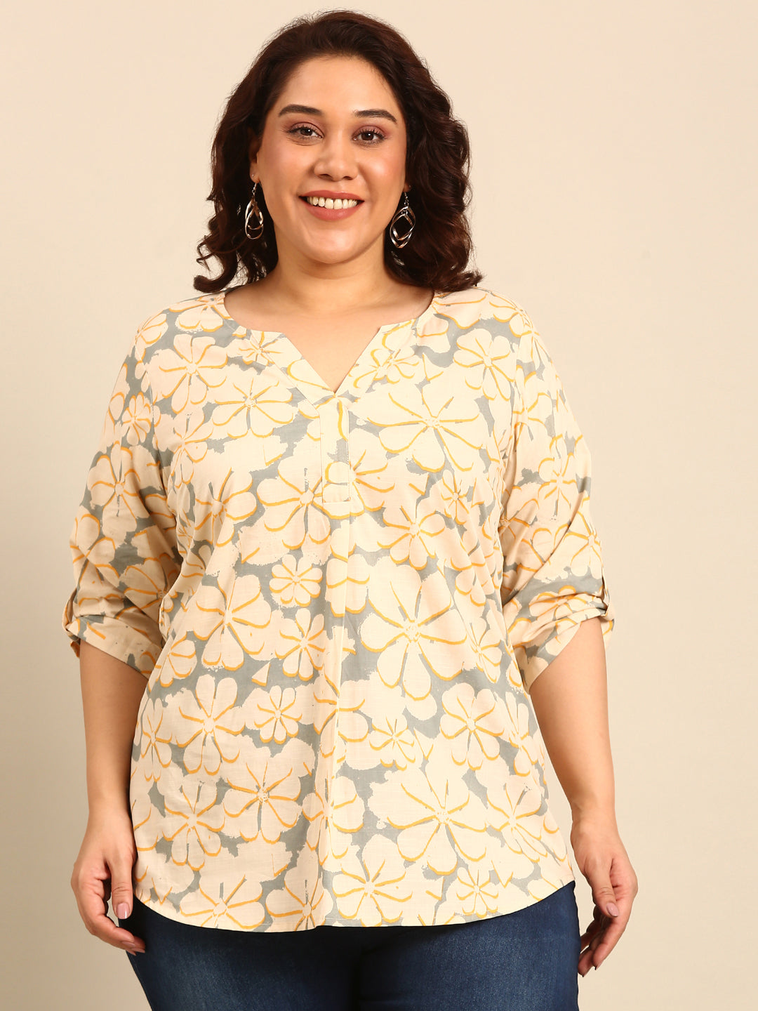 Plus Size Cotton Top