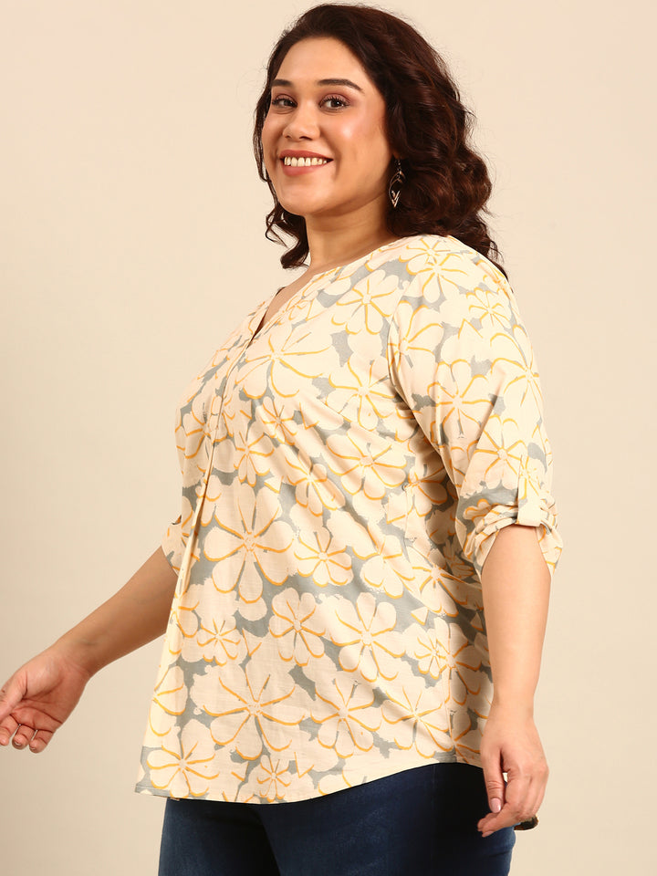 Plus Size Cotton Top