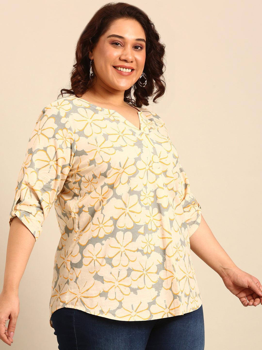 Plus Size Cotton Top