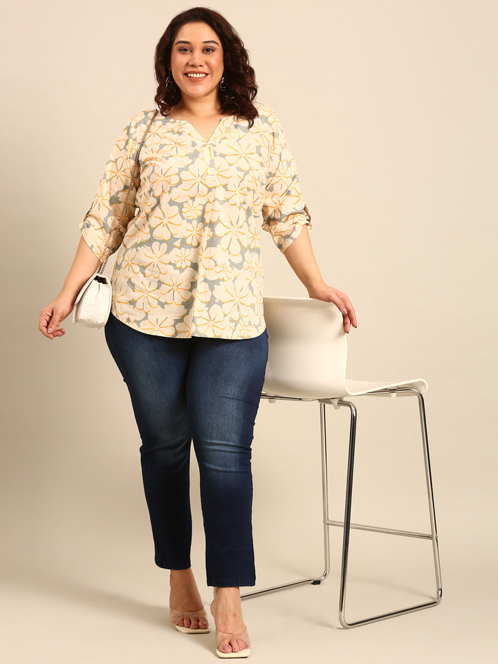 Plus Size Cotton Top