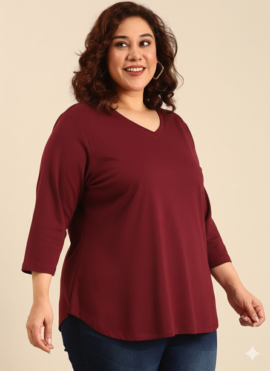 Classic Burgundy T-Shirt