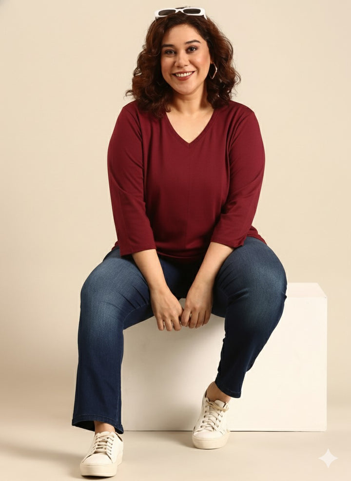 Classic Burgundy T-Shirt