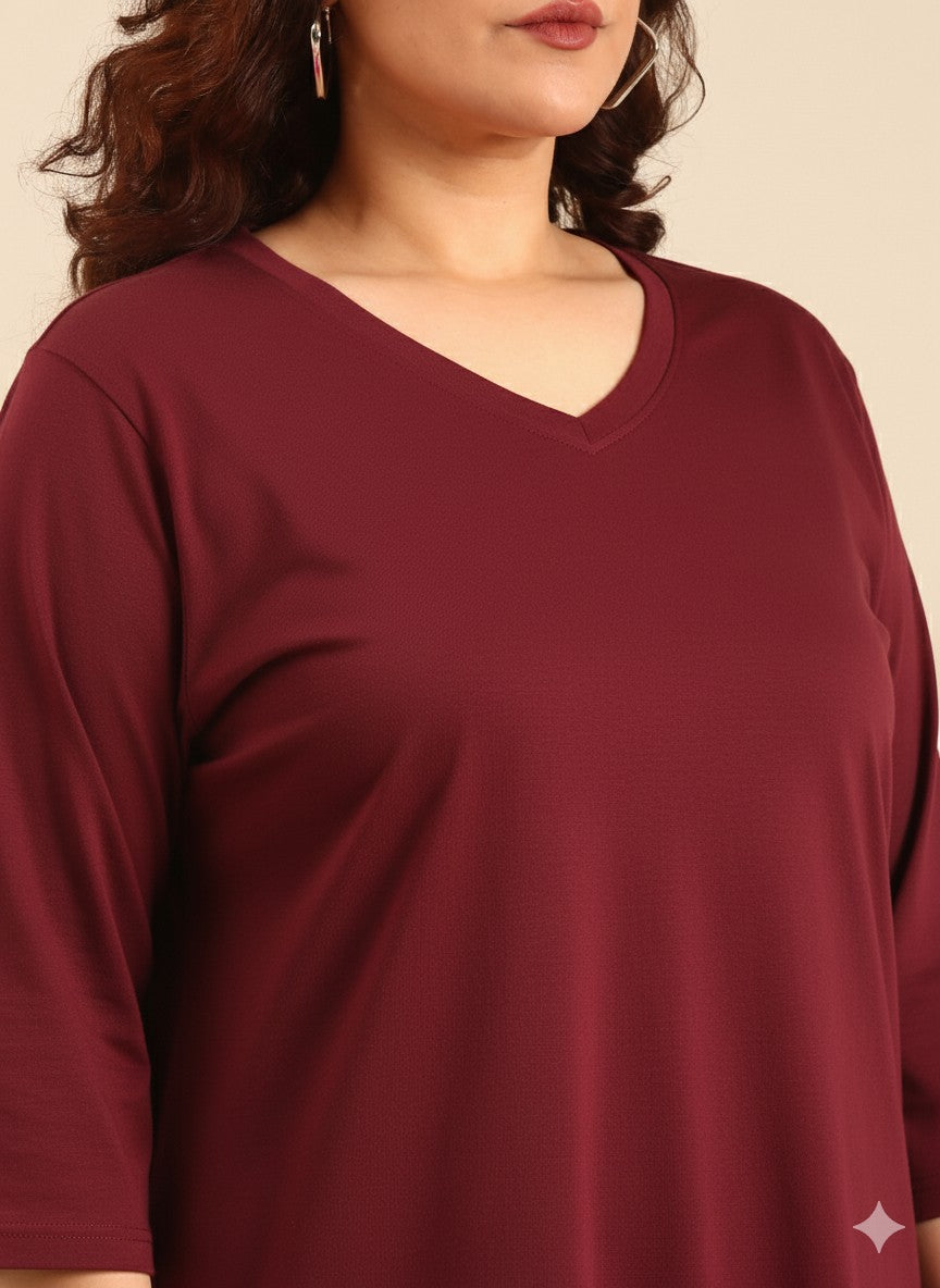 Classic Burgundy T-Shirt