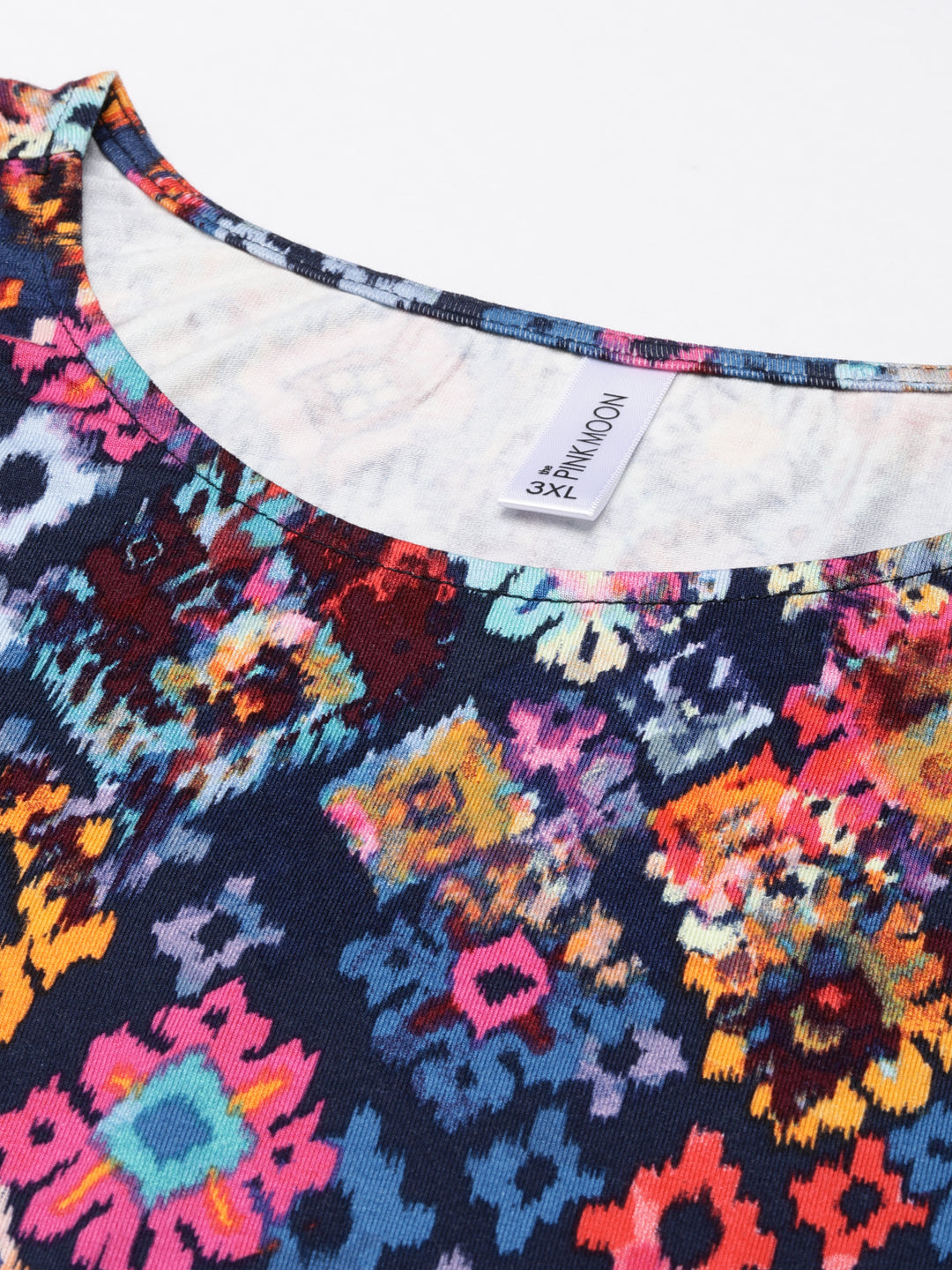 MULTICOLOUR IKKAT PRINT TOP