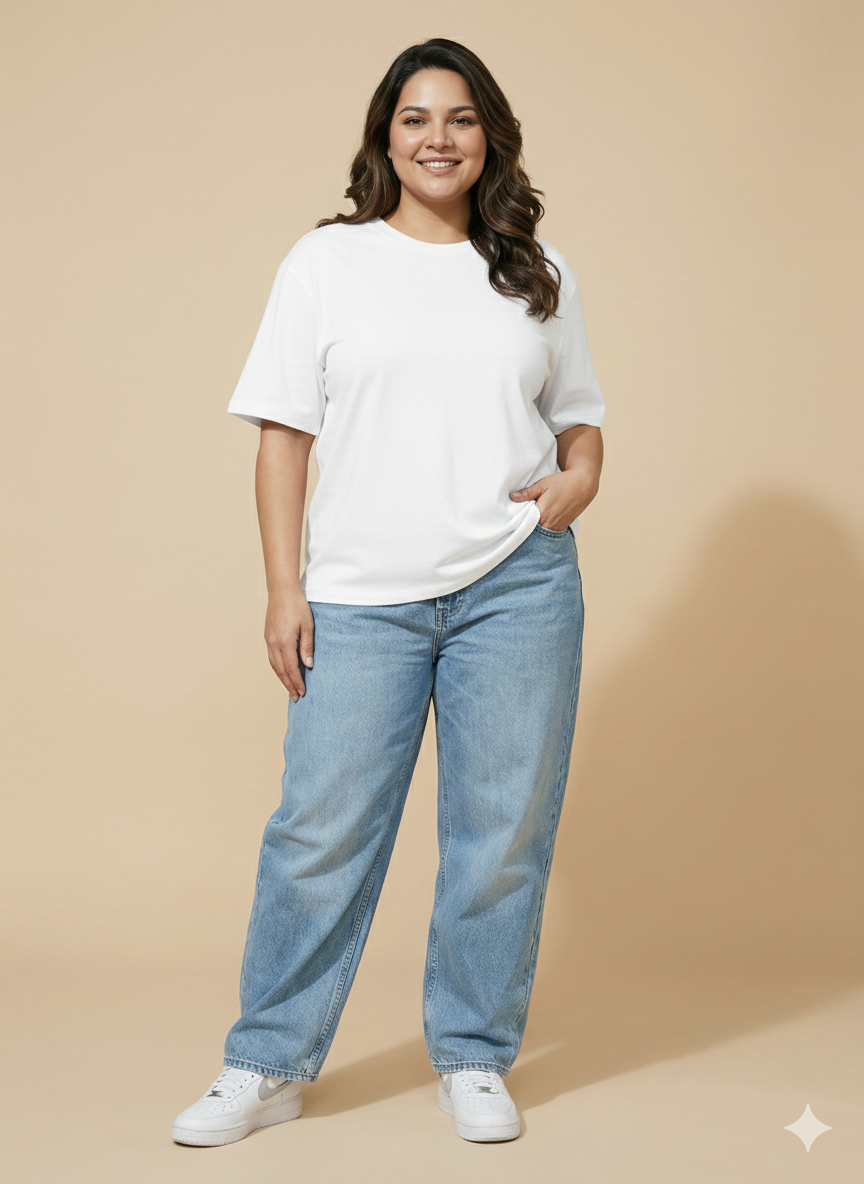 White Oversized T-Shirt