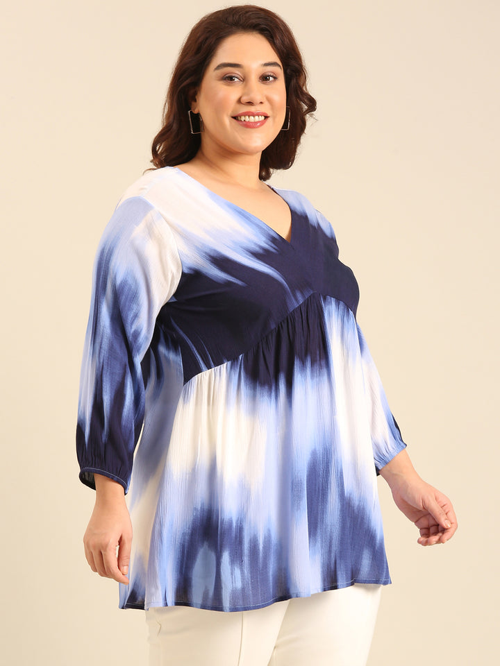 Blue Ombre Tunic