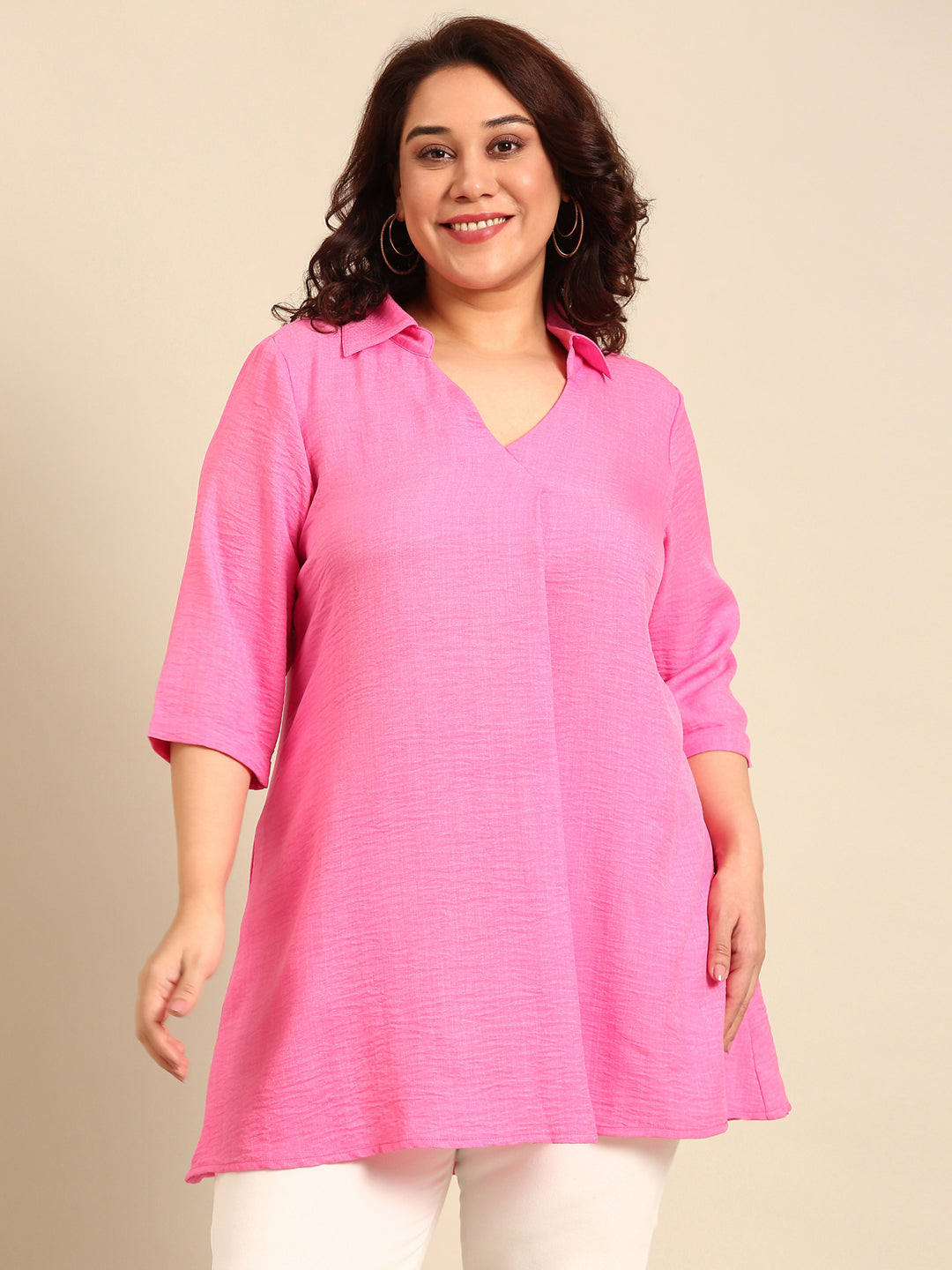 Solid Pink Tunic