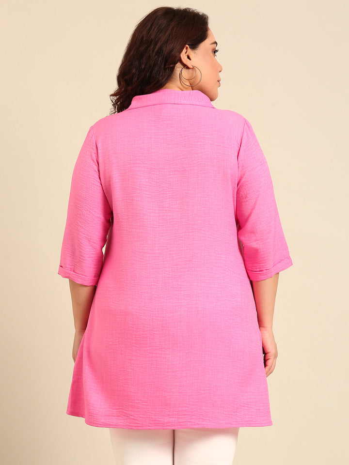 Solid Pink Tunic