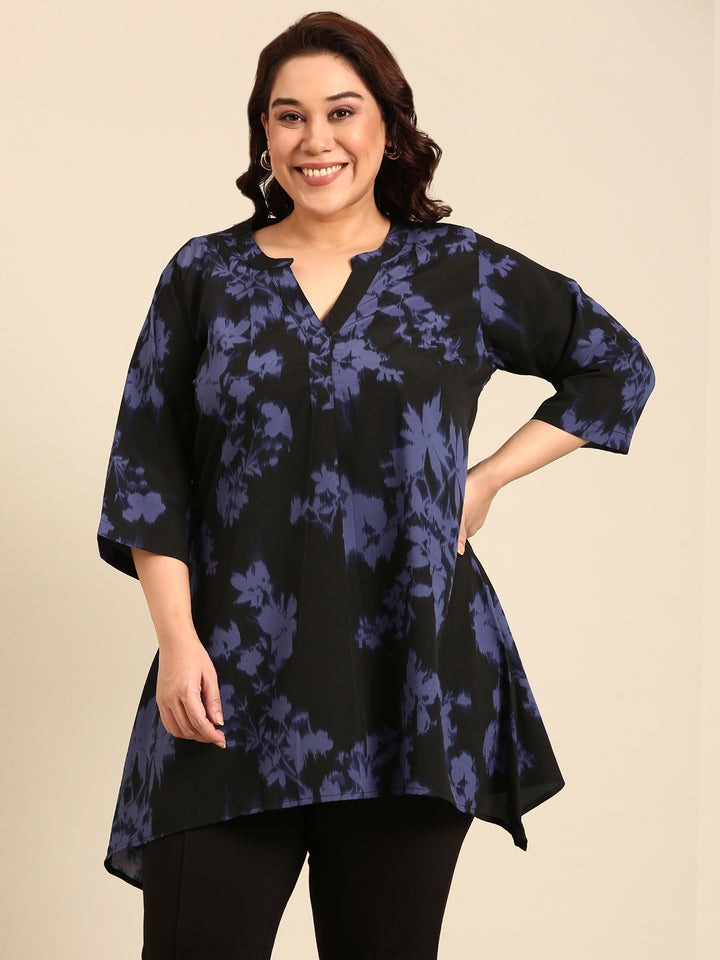 Fishcut Tunic with V-neck