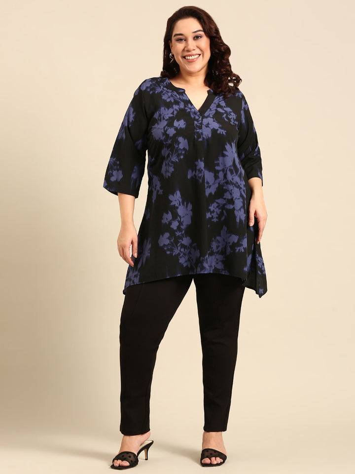 Floral Fishcut Tunic