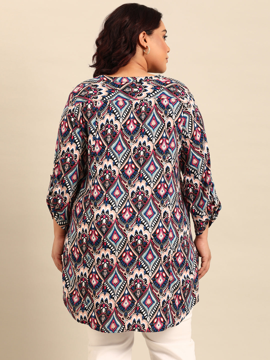 Abstract Printed Tunic