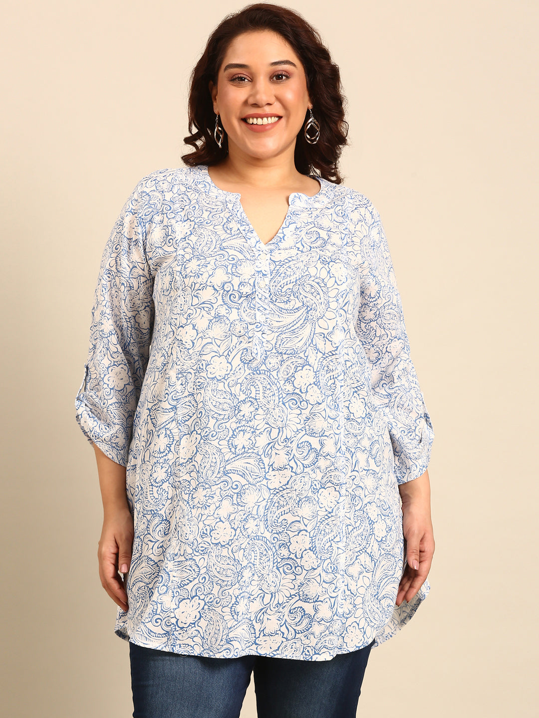 Paisley Print Tunic