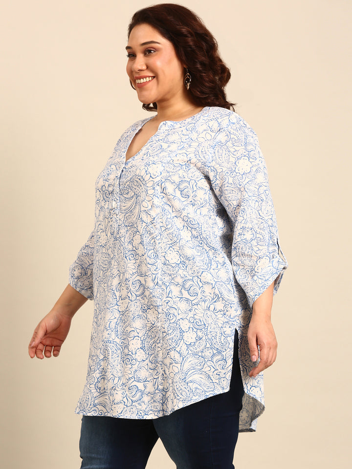 Paisley Print Tunic