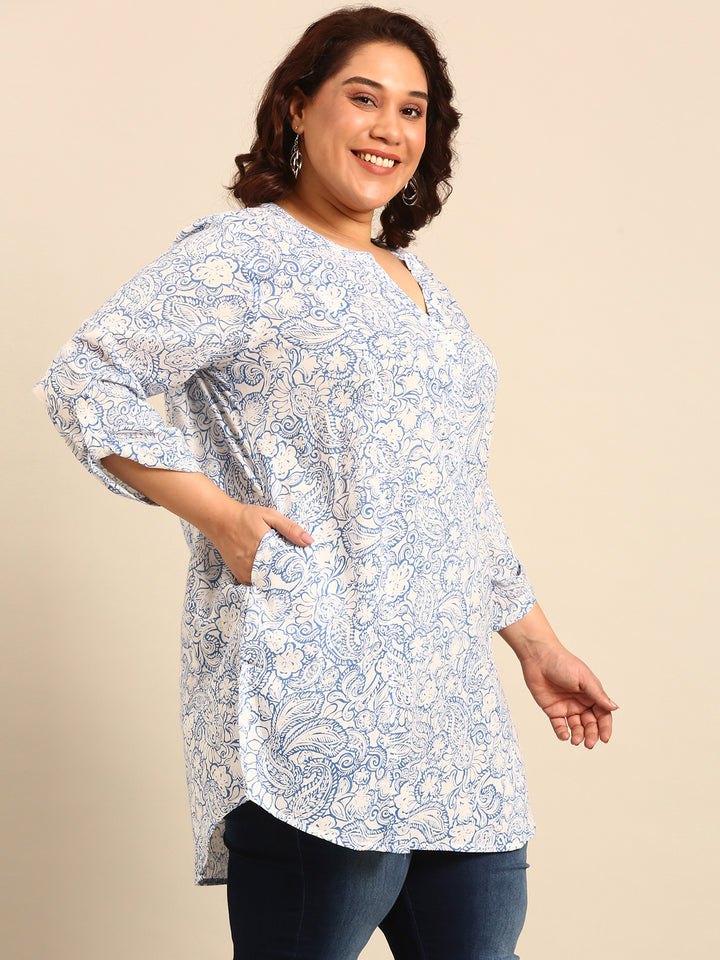 Paisley Print Tunic