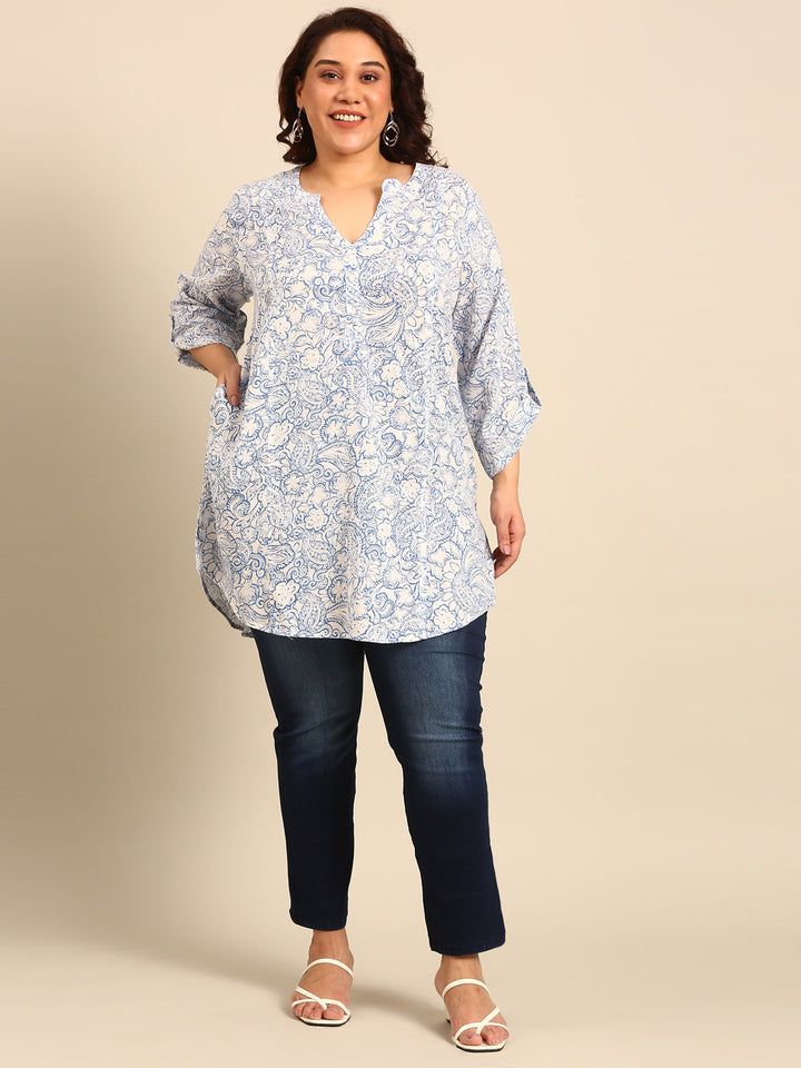 Paisley Print Tunic