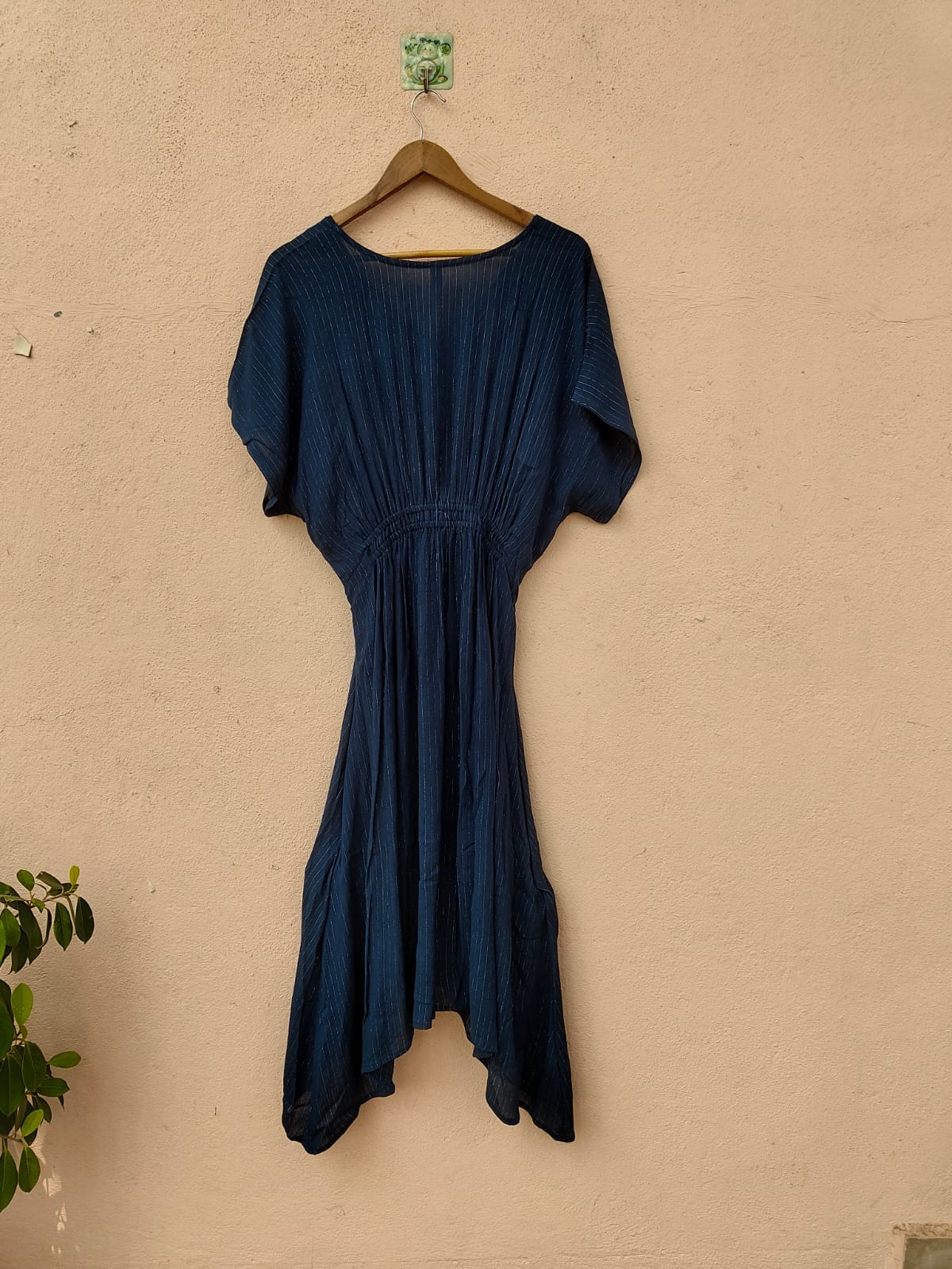 Teal Lurex Dress2
